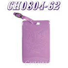 a Leaf pattern luggage tag