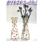 Red & Green Flower vase