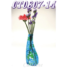 Blue Flower pattern vase