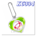 Heart key chain photo frame