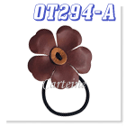 Leather Flower Hair Bands